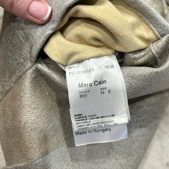 Fur and leather jacket Marc cain - Picture 12 of 13